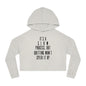 Women’s Cropped Hooded Sweatshirt