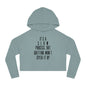 Women’s Cropped Hooded Sweatshirt